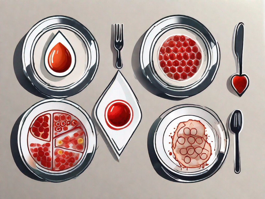 Four different plates of food